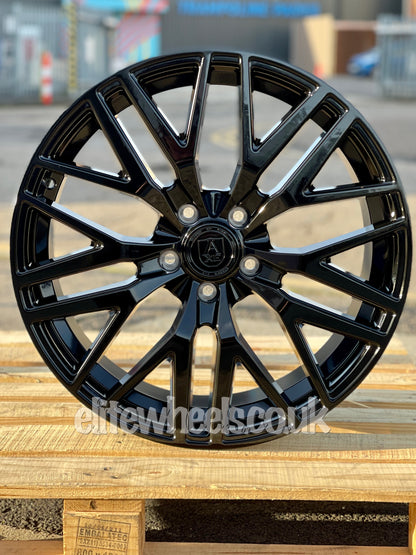 20" Volkswagen Crafter MAN TGE AXE EX30T Gloss Black
