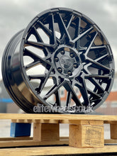 Load image into Gallery viewer, 18&quot; Toyota Hilux Black Rhino Morocco Gloss Black Alloy Wheel

