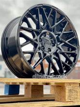 Load image into Gallery viewer, 18&quot; Toyota Hilux Black Rhino Morocco Gloss Black Alloy Wheel
