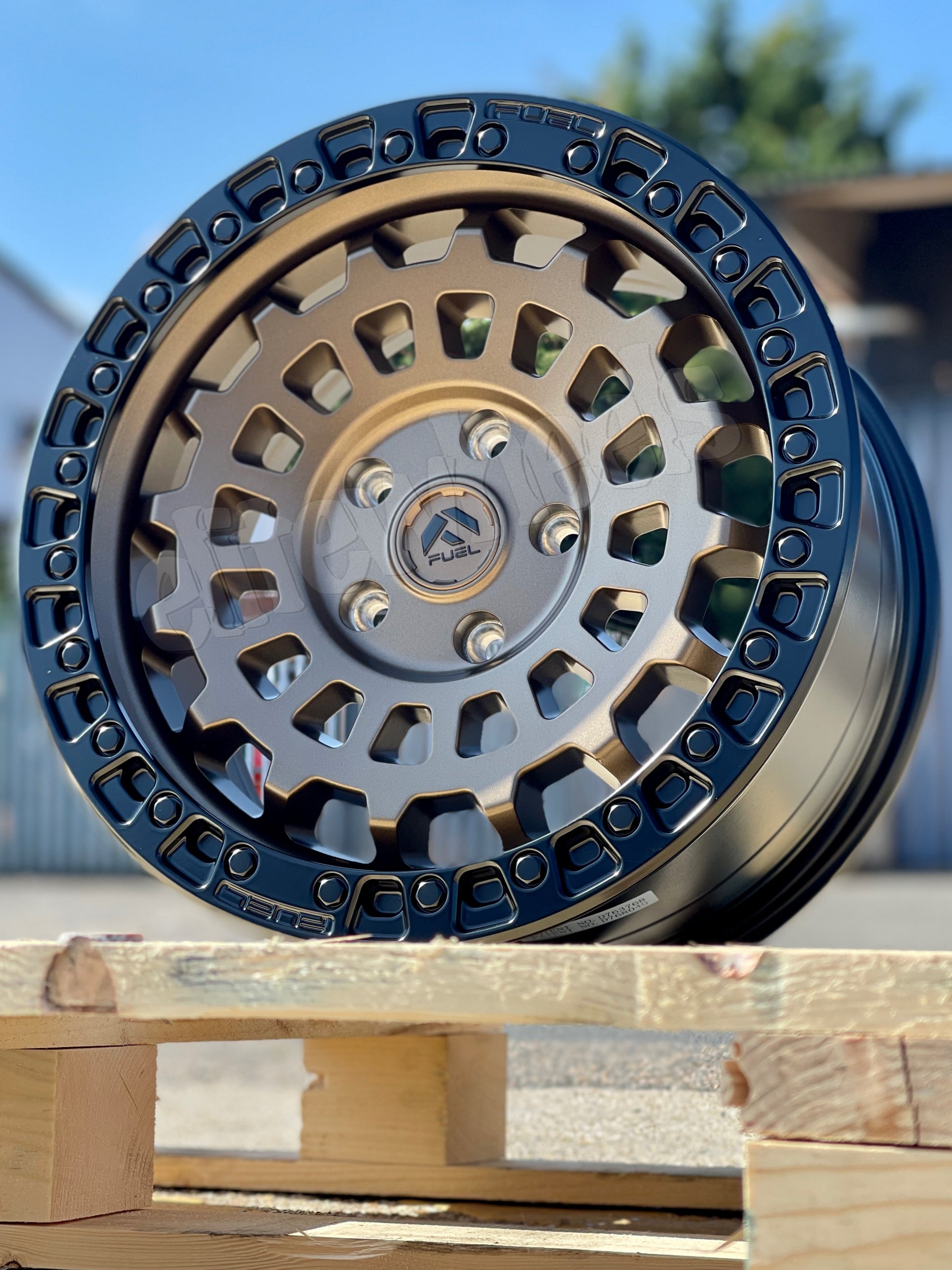 17" Fuel Zephyr Bronze Volkswagen Transporter Alloy Wheel