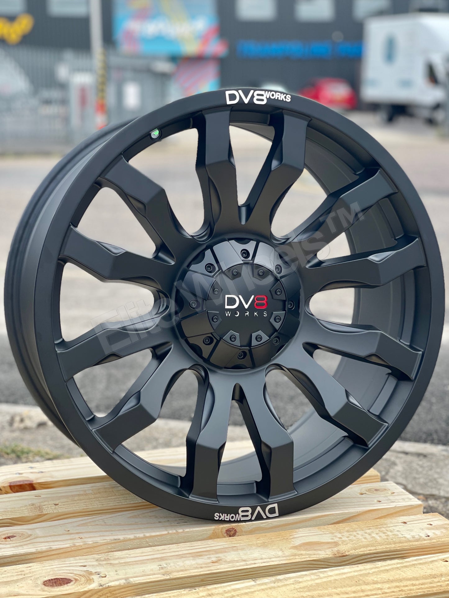 20" Ford Ranger Wildtrak DV8 Edge Alloy Wheels