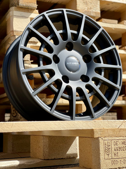 18" Ford Transit Custom 2024 Calibre T Sport Matt Black Alloy Wheels