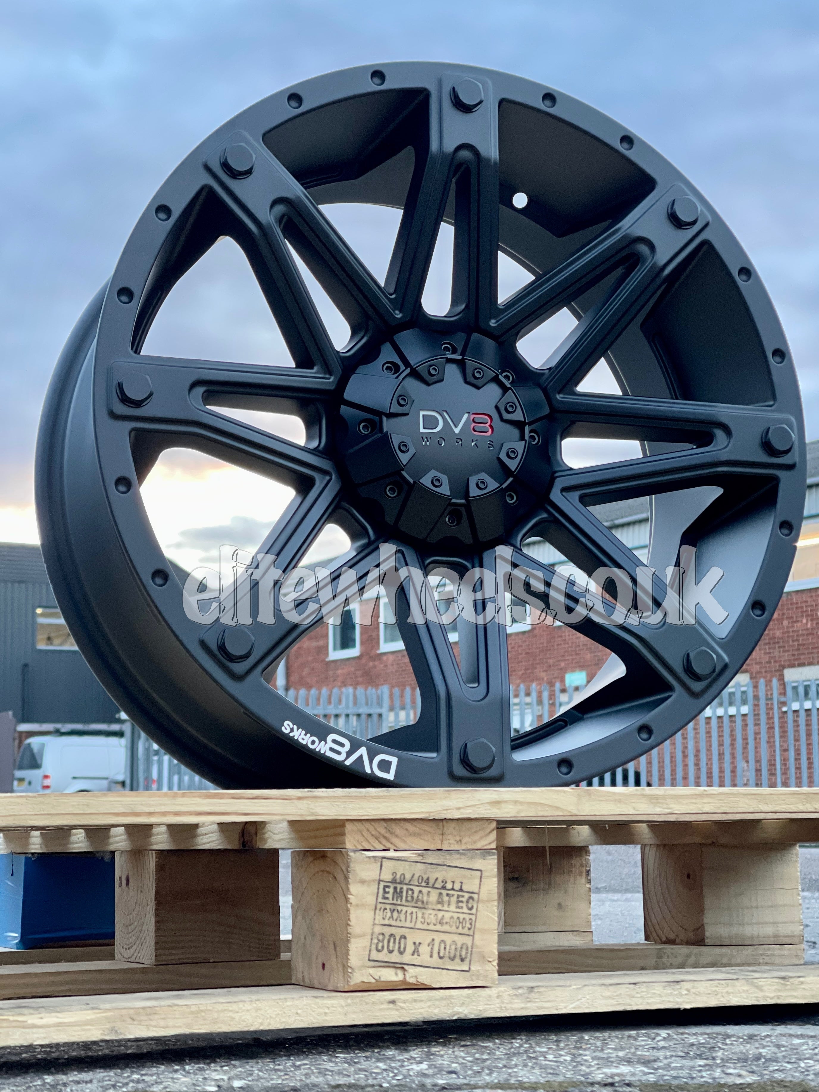 Dav Ball Rims DV8 Armoured Concave Alloy Wheels and Tyres