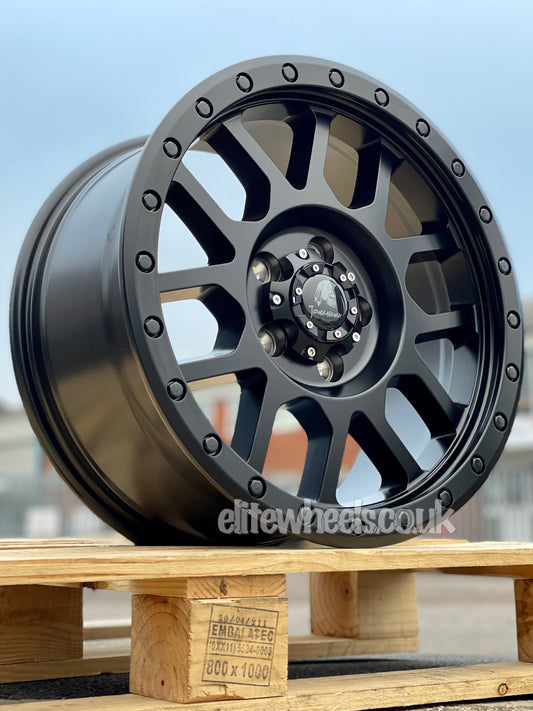 17" Volkswagen Crafter MAN TGE Tomahawk Kato Alloy Wheels