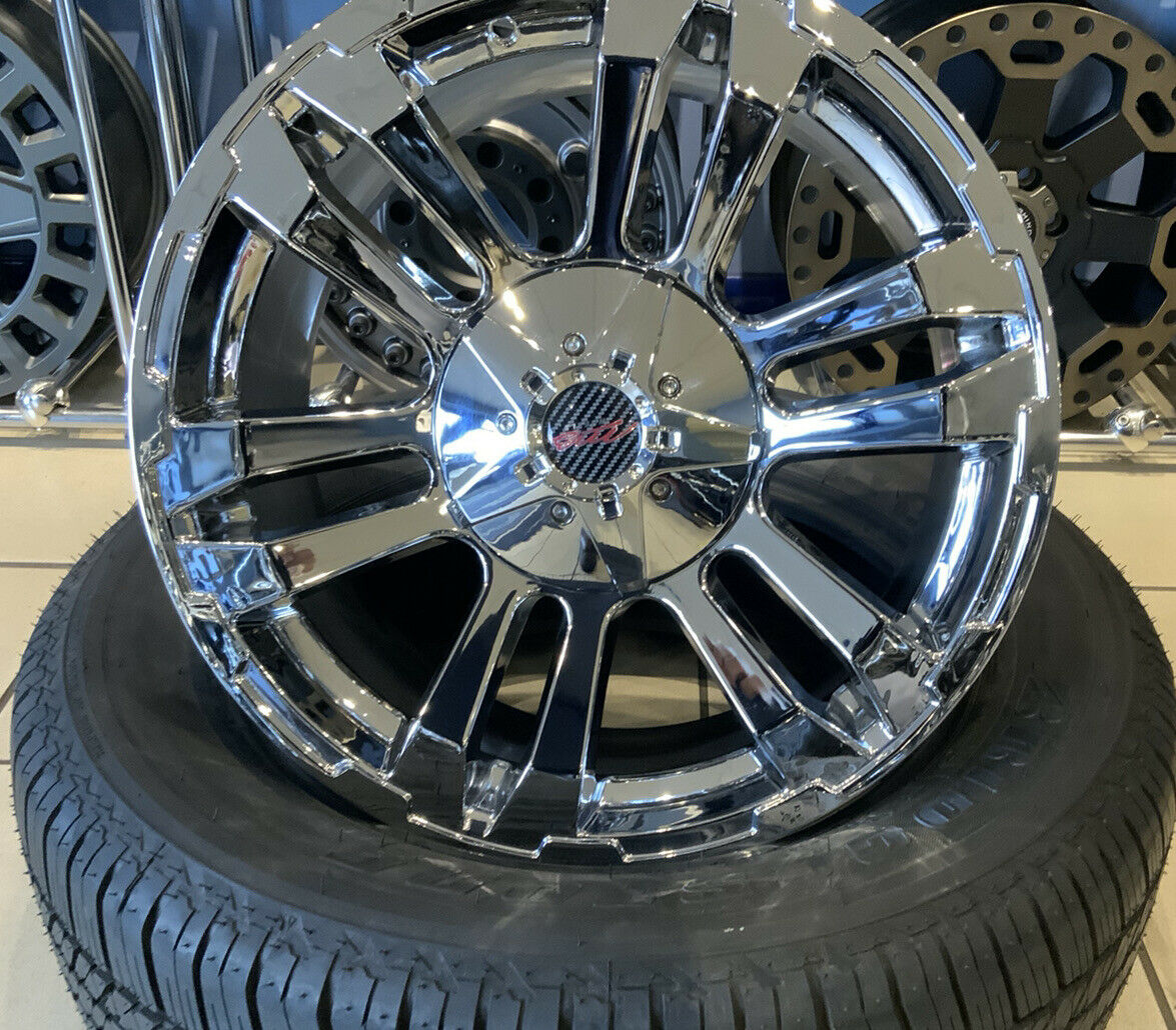 JEEP WRANGER 18" CHROME ALLOY WHEELS DEAL OF THE DAY