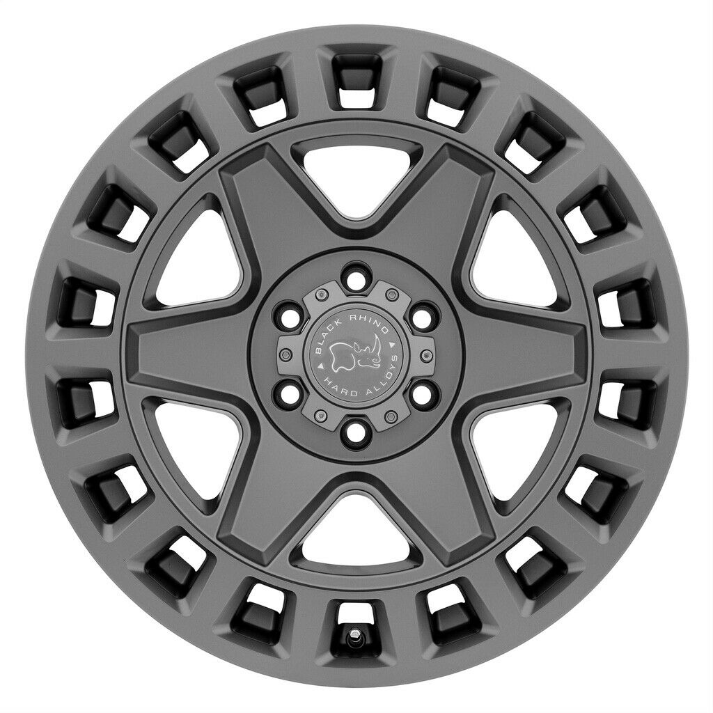 18" JEEP WRANGER  BLACK RHINO  ALLOY WHEELS