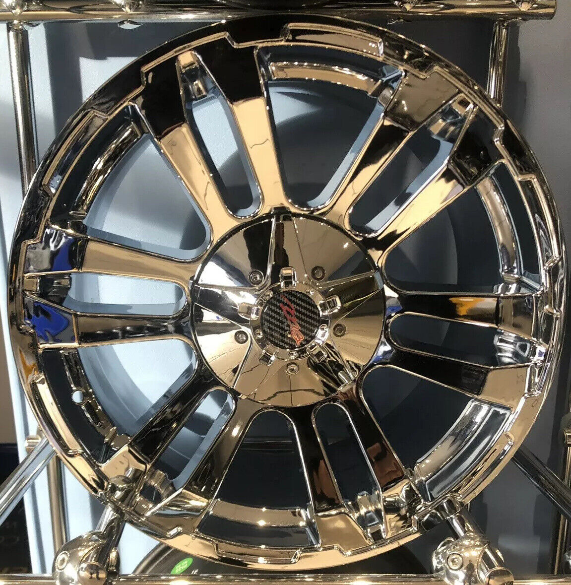 JEEP WRANGER 18" CHROME ALLOY WHEELS DEAL OF THE DAY