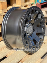 Load image into Gallery viewer, 20&quot; Ford Ranger Black Rhino Warlord Gunmetal
