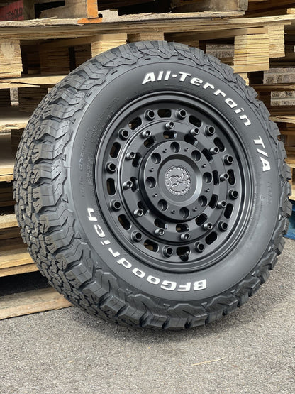 17" Mercedes Sprinter Volkswagen Crafter Black Rhino Arsenal Alloy Wheels and Tyres