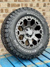 Load image into Gallery viewer, 17&quot; Volkswagen Black Rhino Warlord Gunmetal Alloy Wheels and BFG KO2 Tyres
