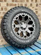Load image into Gallery viewer, 17&quot; Volkswagen Black Rhino Warlord Gunmetal Alloy Wheels and BFG KO2 Tyres
